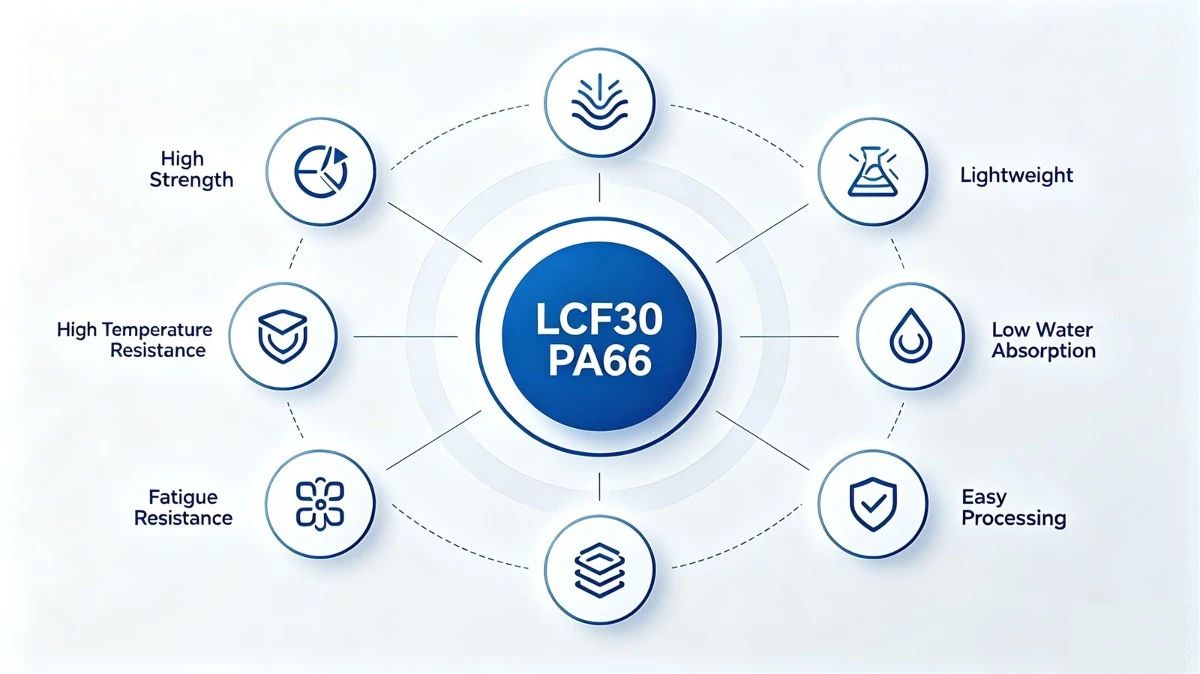 LFT-G LCF30 PA66 properties LFT-G LCF30 PA66 properties